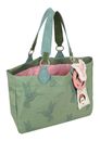 Fritzi aus Preußen Fritzi x Frida Kahlo Izzy Limited Kolibri Canvas Shopper M Green