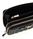 GUESS Nadira SLG Medium Double Zip Wallet M Black GUESS Nadira SLG Medium Double Zip Wallet M Black