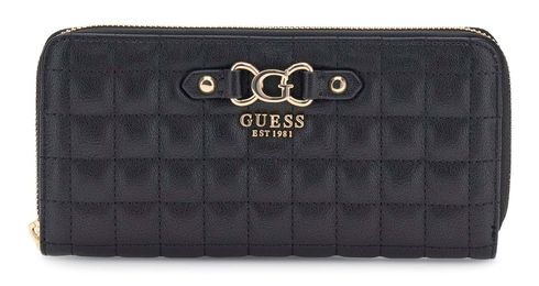 GUESS Nadira SLG Large Zip Around Wallet L Black