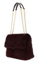 Ted Baker Anilie Detail Faux Fur Shoulder Bag Wine Ted Baker Anilie Detail Faux Fur Shoulder Bag Wine