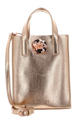 Ted Baker Rosari Rose Detail Mini Metallic Icon Bag Rosegold