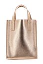 Ted Baker Rosari Rose Detail Mini Metallic Icon Bag Rosegold