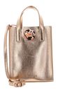Ted Baker Rosari Rose Detail Mini Metallic Icon Bag Rosegold