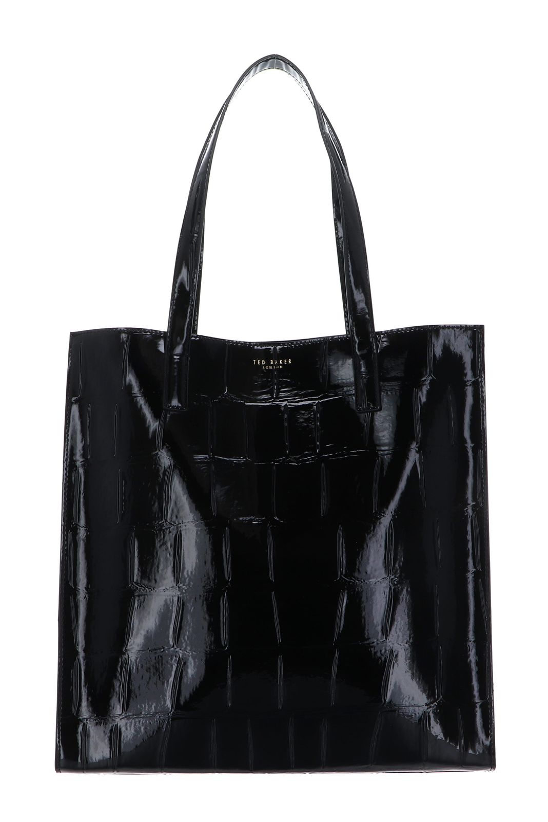 Ted Baker Vivanaa Croc Effect Icon Bag S Black