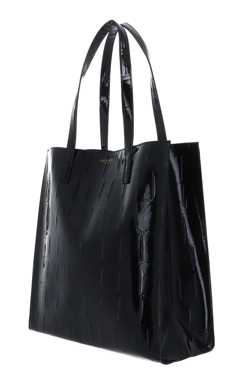 Ted Baker Vivanaa Croc Effect Icon Bag S Black Ted Baker Vivanaa Croc Effect Icon Bag S Black