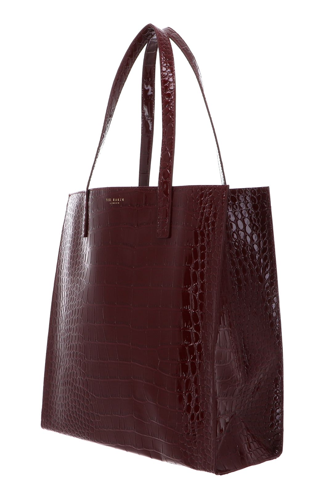 Ted Baker Wenonaa Croc Effect Icon Bag S Wine Ted Baker Wenonaa Croc Effect Icon Bag S Wine