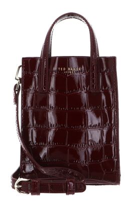 Ted Baker Wenissa Croc Effect Mini Icon Bag Wine Ted Baker Wenissa Croc Effect Mini Icon Bag Wine
