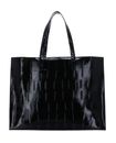 Ted Baker Vivvien Croc Effect Icon Bag XL Black