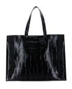 Ted Baker Vivvien Croc Effect Icon Bag XL Black
