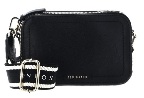 Ted Baker Linzie Webbing Leather Crossbody Camera Bag S Black Ted Baker Linzie Webbing Leather Crossbody Camera Bag S Black