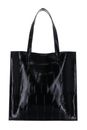 Ted Baker Vannda Croc Effect Icon Bag L Black