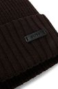 BOSS Fati Beanie Dark Brown