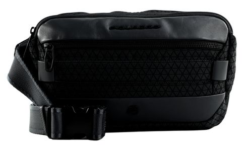 PIQUADRO Hexagon Bum Bag Nero
