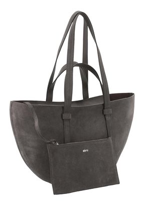 abro Leather Suede Shopper COSMO M Grey