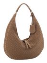 abro Leather Suede Weaving Hobo Bag Nana S Camel