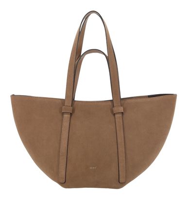 abro shoulder bag Leather Suede Shopper COSMO M Camel | Buy bags