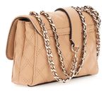 GUESS Giully II Mini Compound Convertible Flap Bag Beige GUESS Giully II Mini Compound Convertible Flap Bag Beige