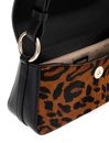GUESS Domitilla Flap Shoulder Bag Leopard GUESS Domitilla Flap Shoulder Bag Leopard