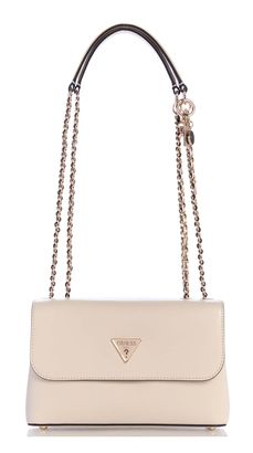 GUESS Daryna II Convertible Xbody Flap Bag Bone