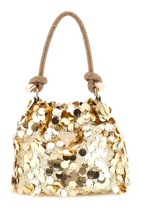 GUESS Holiday Shine Pochette Mini Gold
