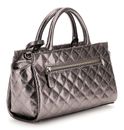 GUESS Idra Satchel S Pewter