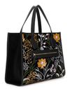 GUESS Zalina 2 Compartment Tote Black Multi