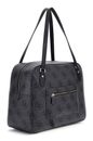 GUESS Travel Tote Coal Logo