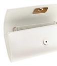 GUESS Zalina Top Handle Clutch Ivory