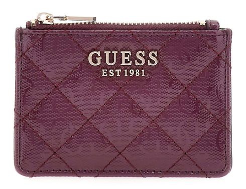 GUESS Idra SLG Card Case Wine GUESS Idra SLG Card Case Wine