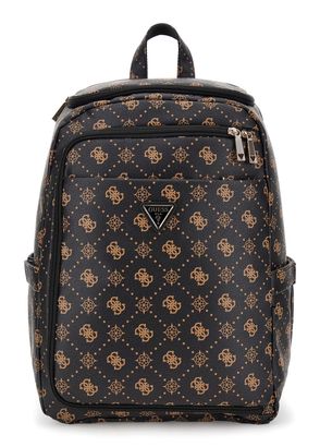 GUESS Silia U-Zip Backpack Espresso Logo GUESS Silia U-Zip Backpack Espresso Logo
