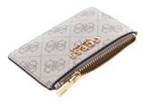 GUESS Laurel II SLG Card Case Dark Taupe Logo