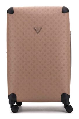 GUESS Wilder 28 IN 8-WHEELER Dark Taupe Logo