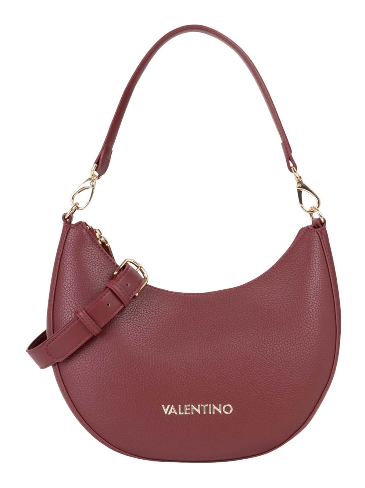 VALENTINO Alexia Hobo Bag Bordeaux