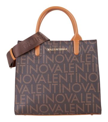 VALENTINO Regina Re Shopping Bag Moro / Naturale