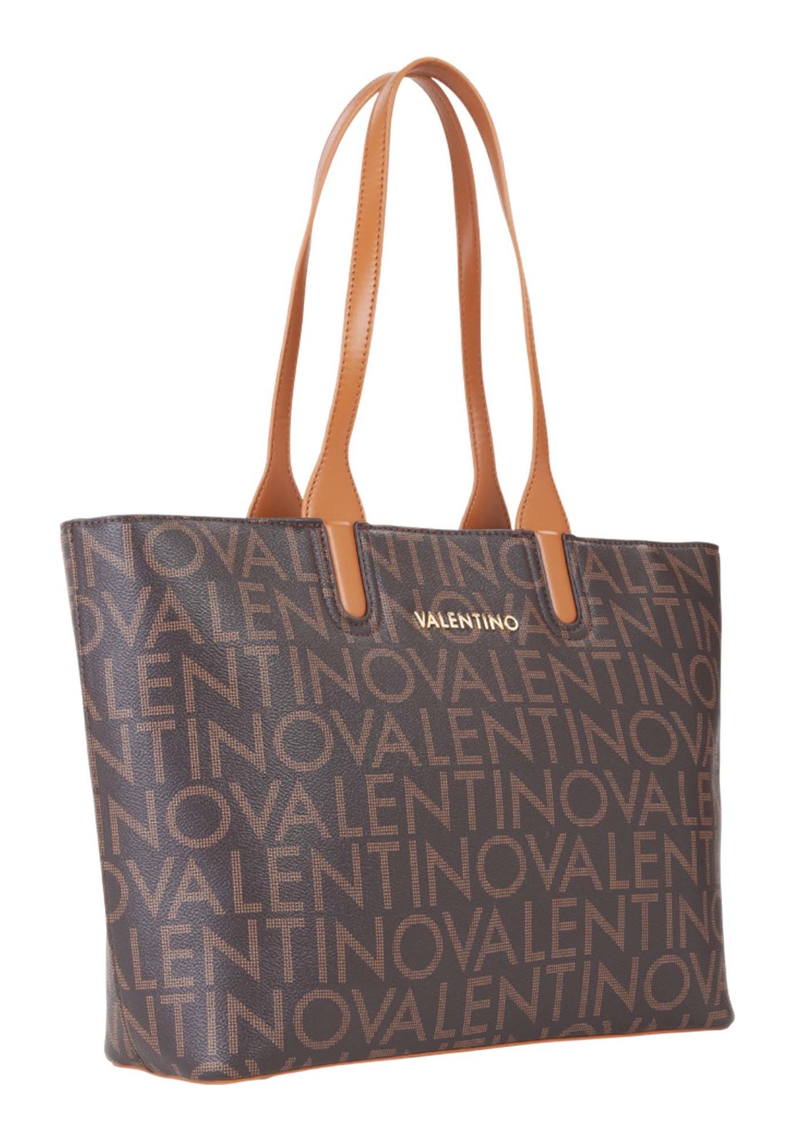VALENTINO Regina Re Shopping Bag Moro / Naturale VALENTINO Regina Re Shopping Bag Moro / Naturale
