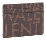 VALENTINO Regina Re Credit Card Case Moro / Naturale