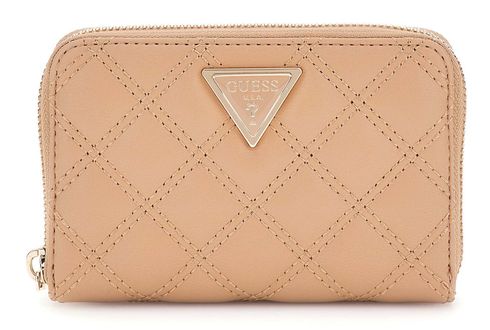 GUESS Giully II SLG Medium Zip Around Wallet M Beige