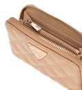 GUESS Giully II SLG Medium Zip Around Wallet M Beige