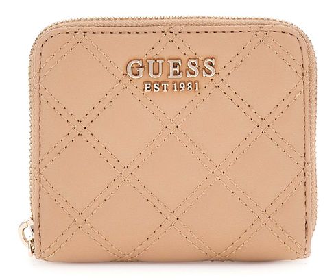 GUESS Giully II SLG Zip Around Wallet M Beige
