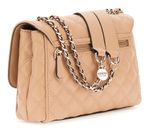 GUESS Giully II Compound Convertible Flap Bag Beige