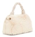 GUESS Shaida Top Handle Flap Crossbody Bag Stone