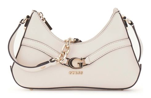 GUESS Dea Crossbody Top Zip Creme White