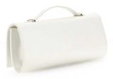 GUESS Zalina Top Handle Clutch Ivory