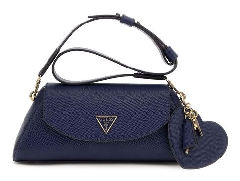 GUESS Bolena Flap Shoulder Bag Midnight