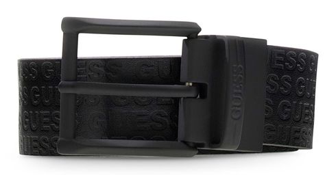 GUESS Adjustable And Reversible Belt W115 Black - kürzbar