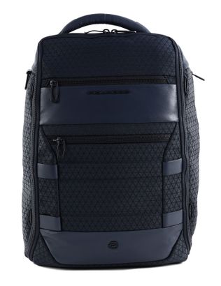 PIQUADRO Hexagon Modular Travel Backpack Blu