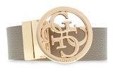 GUESS Noelle Nolana Belt W105 Dark Taupe Logo - shortenable
