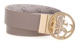 GUESS Noelle Nolana Belt W105 Dark Taupe Logo - shortenable