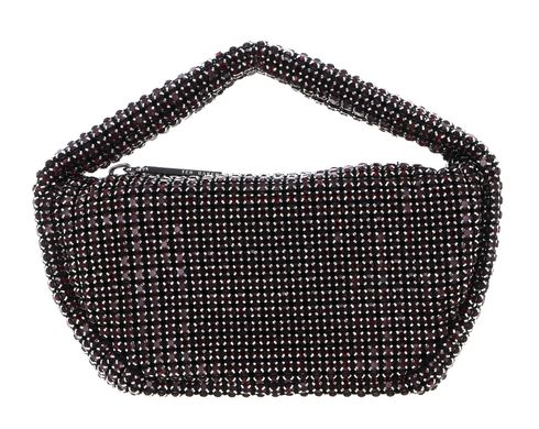 Ted Baker Crystol Mini Crystal Slouchy Hobo Bag Dk - Red