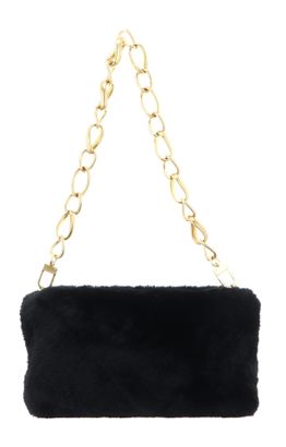 Ted Baker Cuddles Faux Fur Clutch Bag Black Ted Baker Cuddles Faux Fur Clutch Bag Black